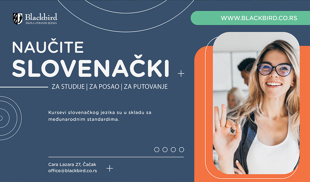 Blackbird - Časovi slovenačkog jezika